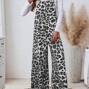 Leopard Print Women's Jumpsuit